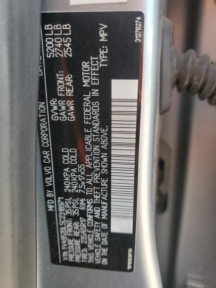 2012 VOLVO XC60