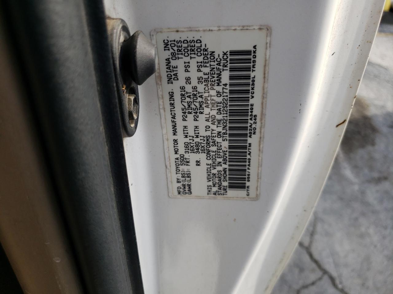 2002 TOYOTA TUNDRA