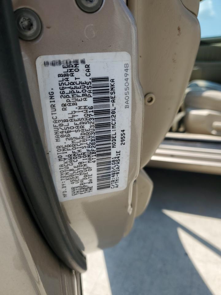 2003 TOYOTA Avalon