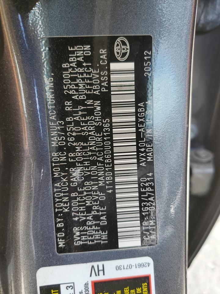 2013 TOYOTA Avalon