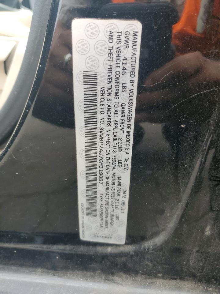 2012 VOLKSWAGEN JETTA