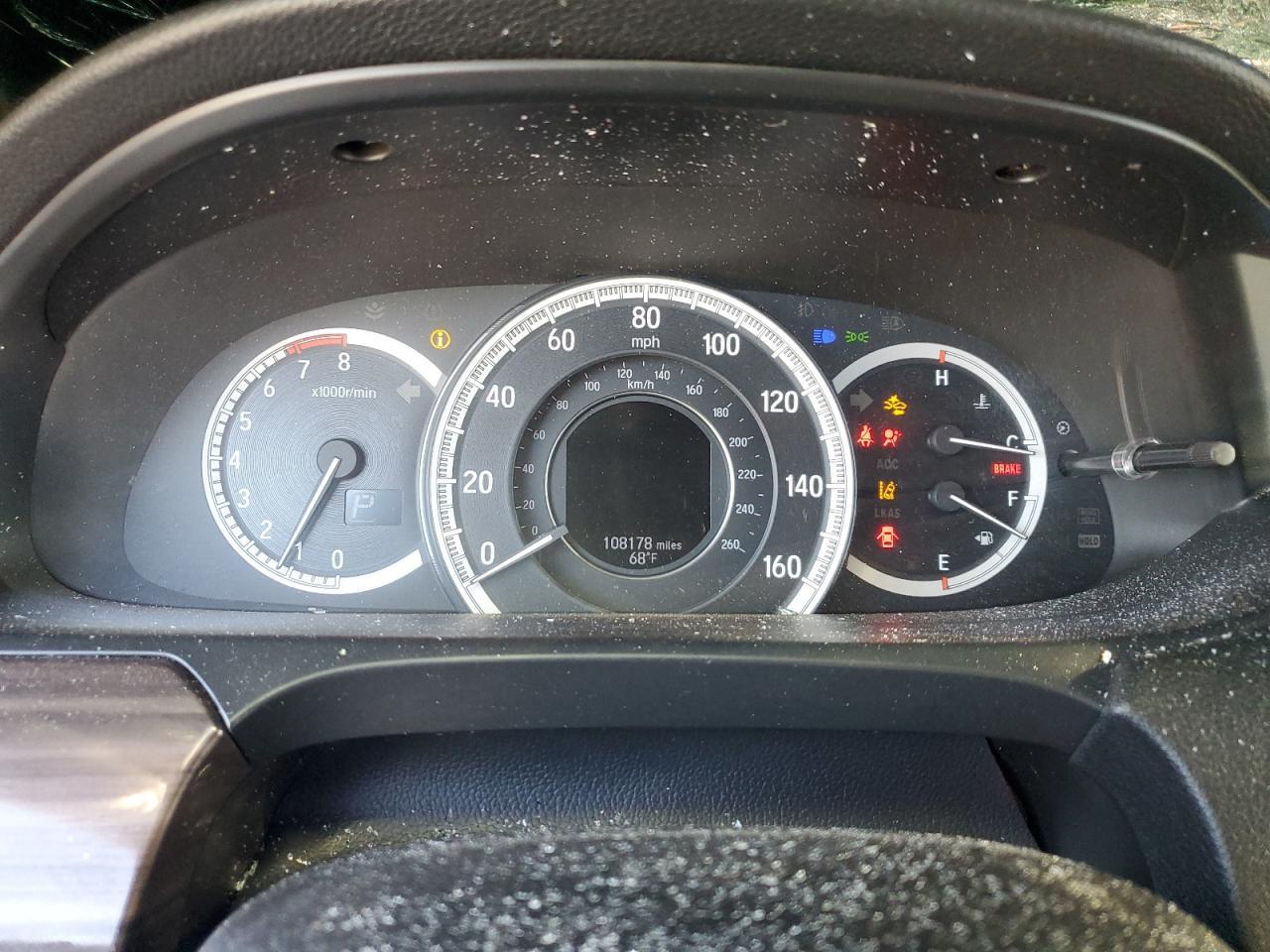 2016 HONDA ACCORD