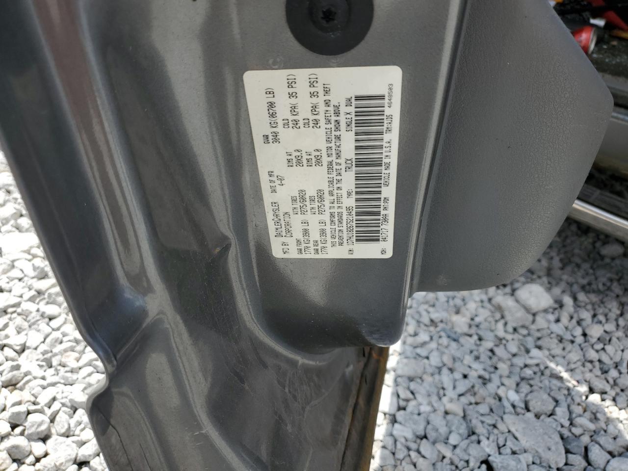 2007 DODGE RAM 1500