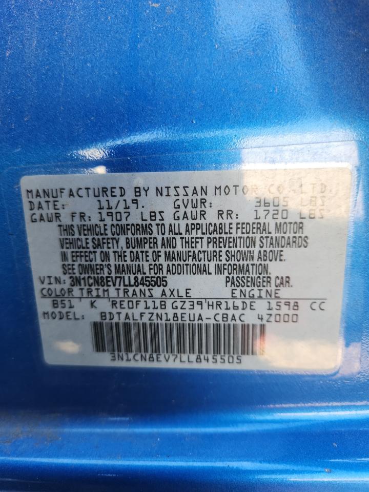 2020 NISSAN VERSA