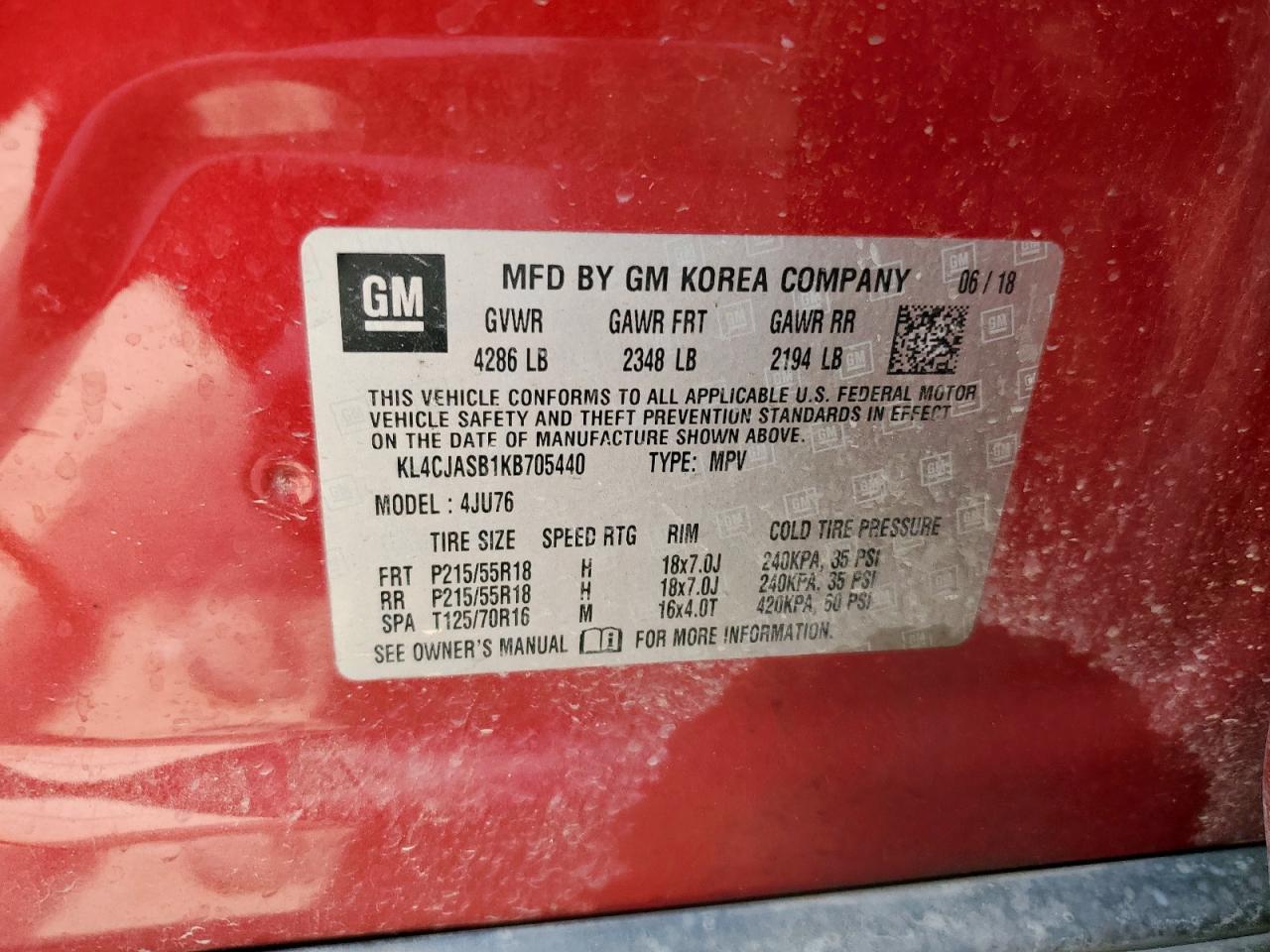 2019 BUICK ENCORE