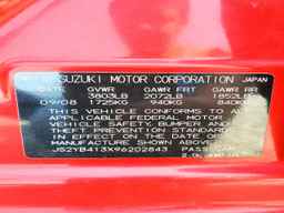 2009 SUZUKI SX4