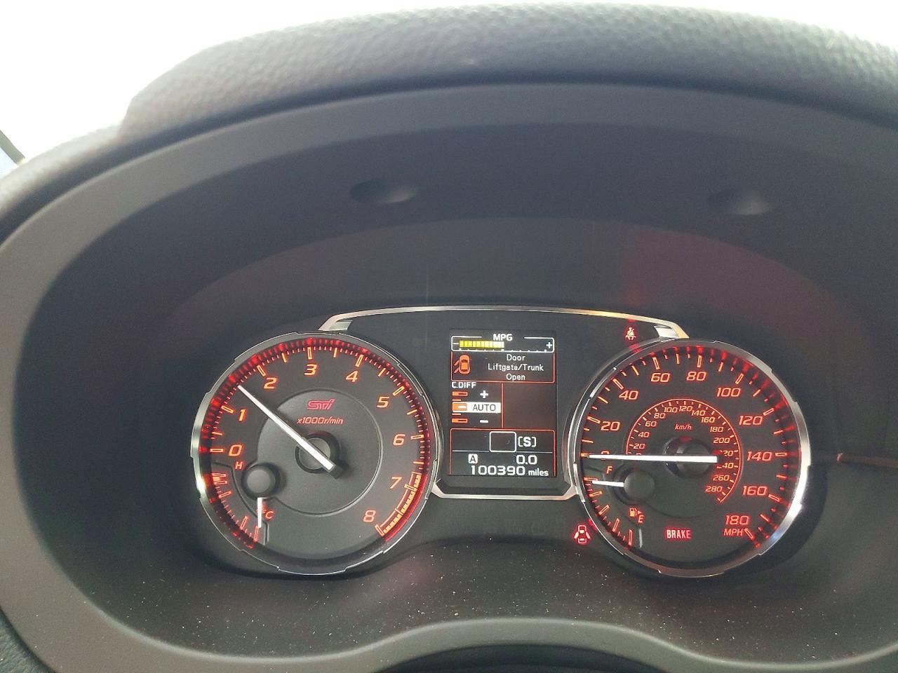 2017 SUBARU WRX