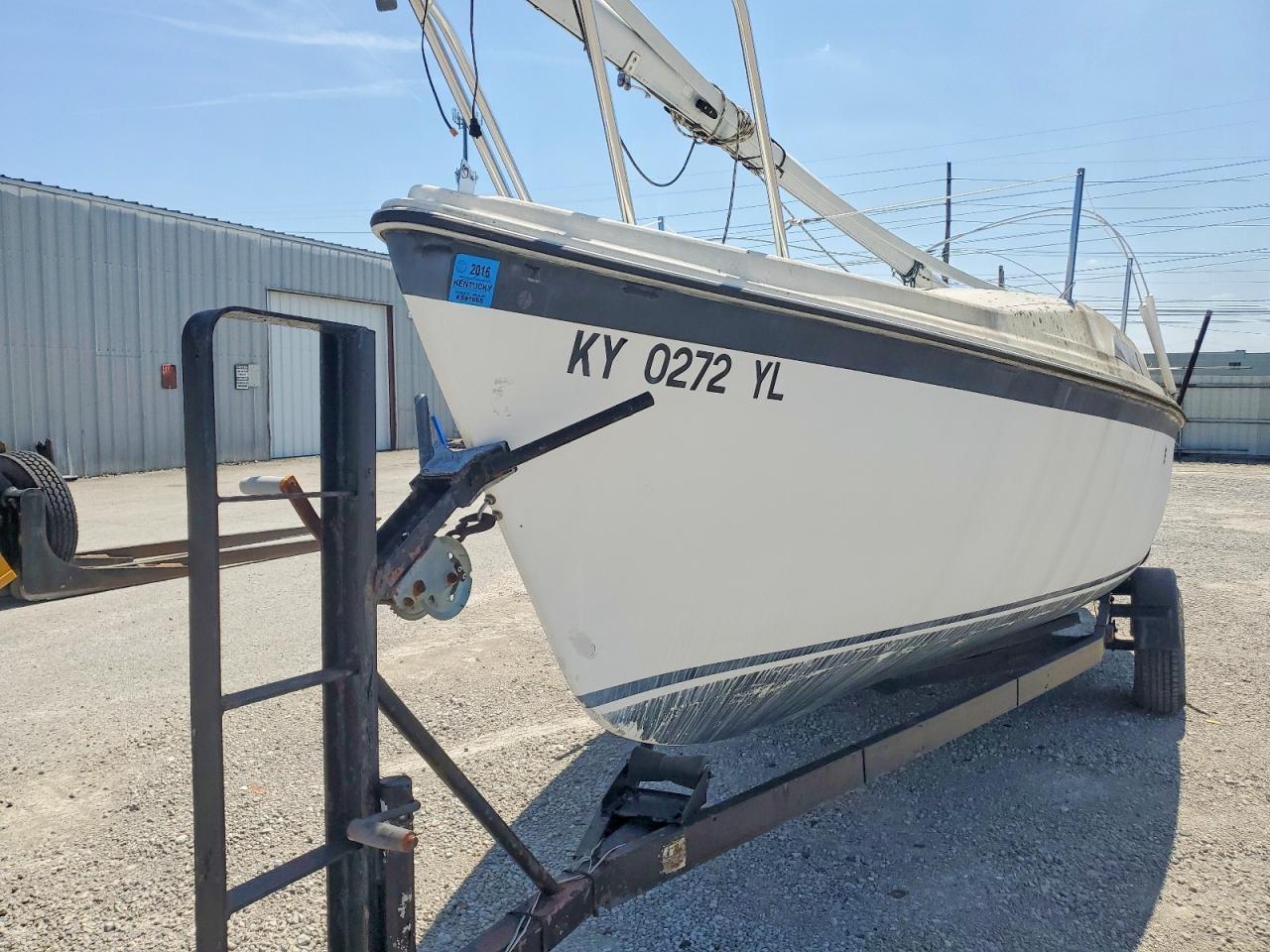 1991 BOAT W/trl 27.5