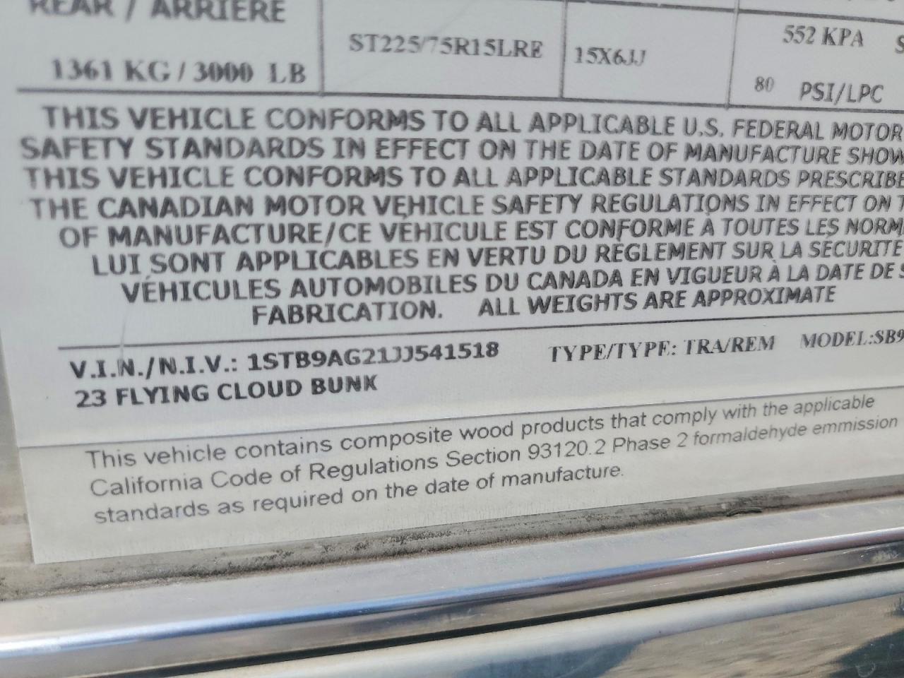 2018 AIRSTREAM Flying Cloud