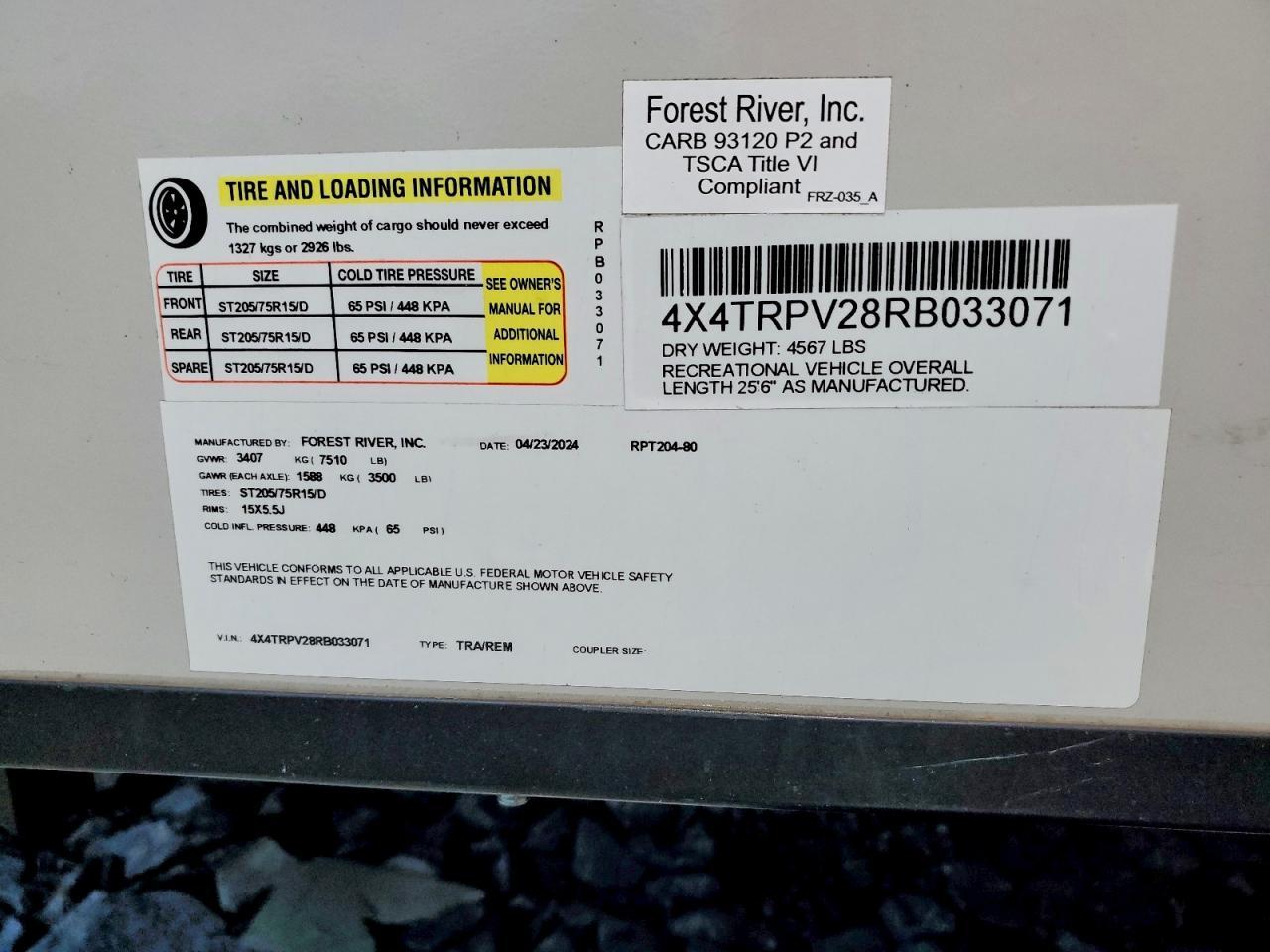 2024 FOREST RIVER R POD