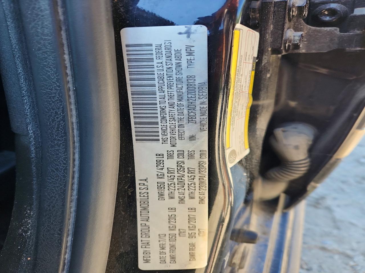 2014 FIAT 500L