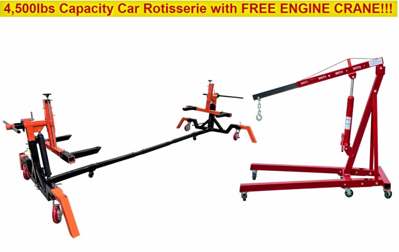 2026 Others Car Rotisserie + Engine Crane