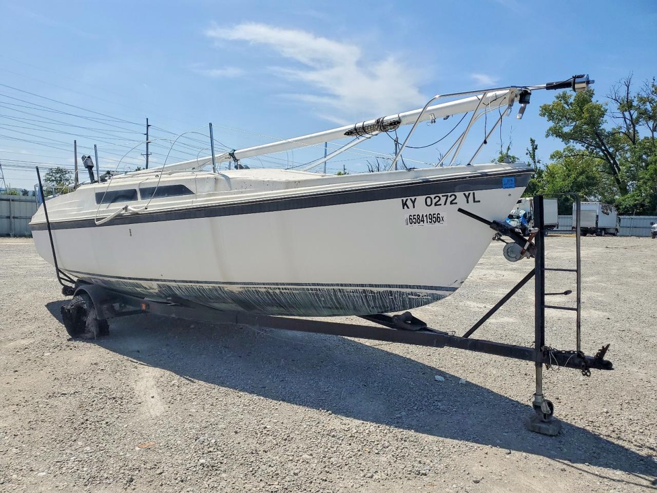1991 BOAT W/trl 27.5