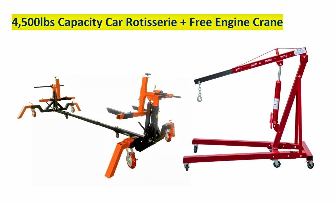 2026 Others Car Rotisserie + Engine Crane