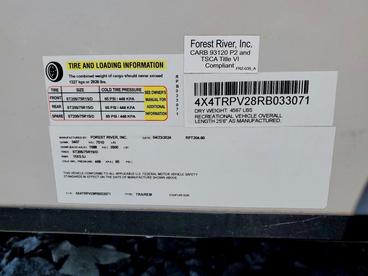 2024 FOREST RIVER R POD