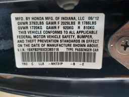 2012 HONDA CIVIC