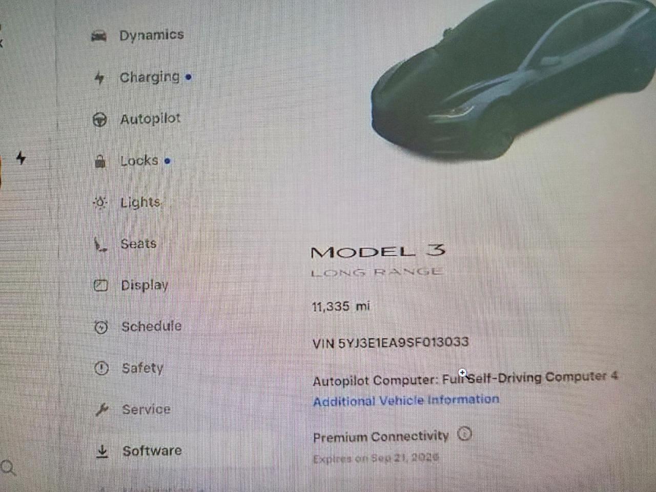 2025 TESLA MODEL 3