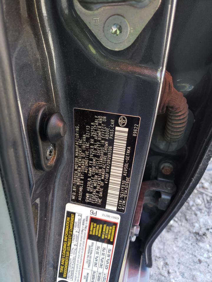 2013 TOYOTA CAMRY
