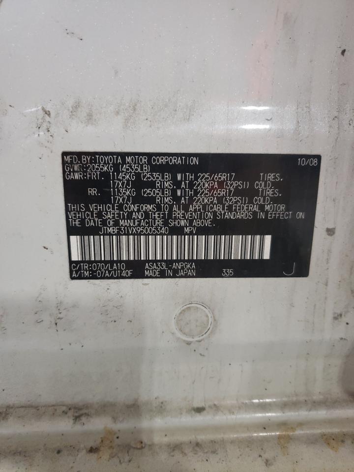 2009 TOYOTA RAV4