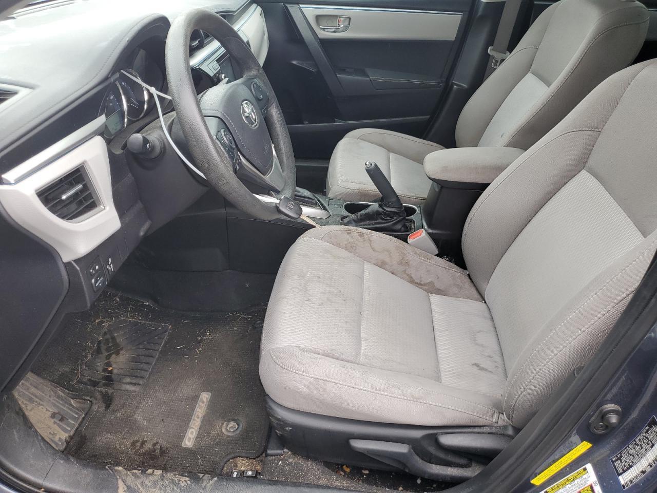 2016 TOYOTA COROLLA