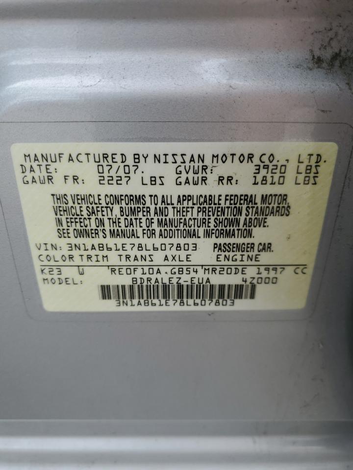 2008 NISSAN SENTRA