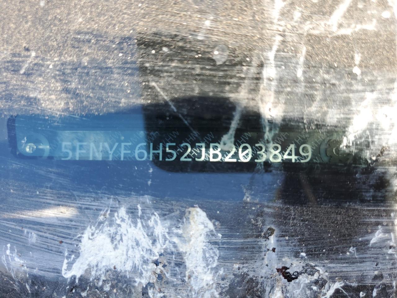 2018 HONDA PILOT