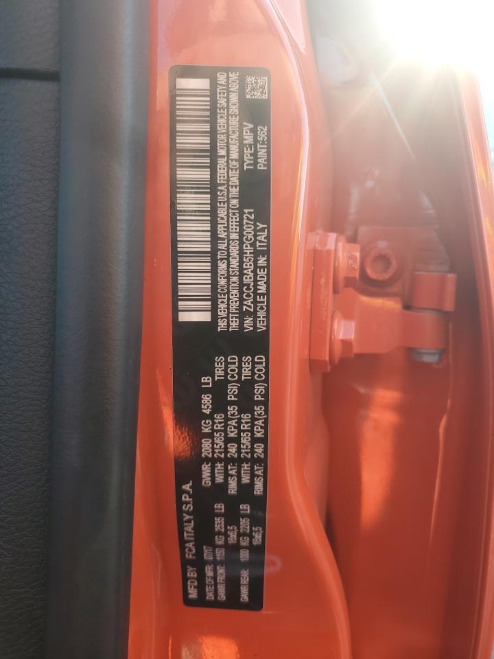 2017 JEEP Renegade
