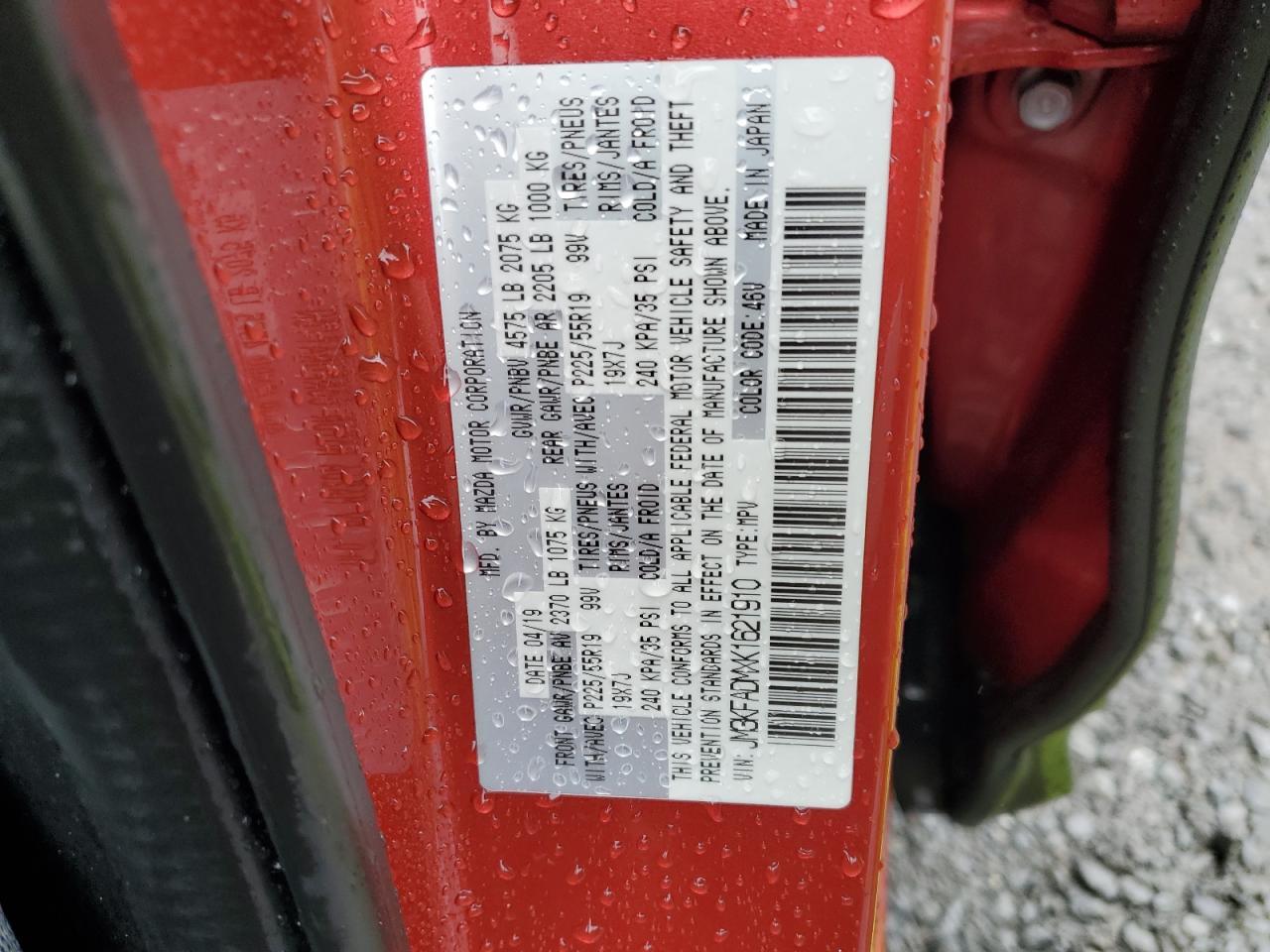 2019 MAZDA CX-5