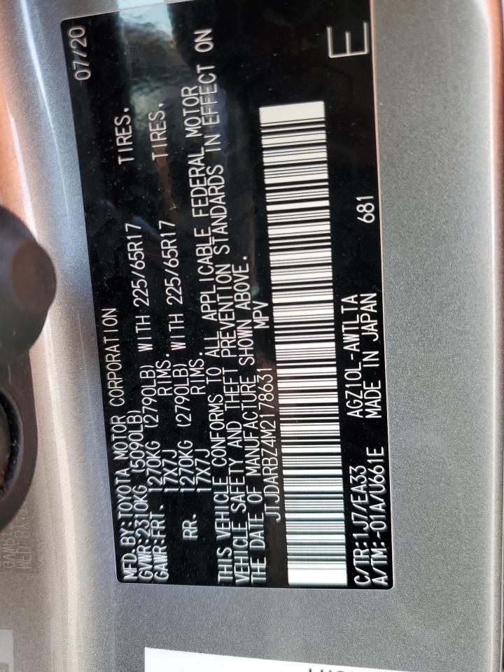 2021 LEXUS Nx
