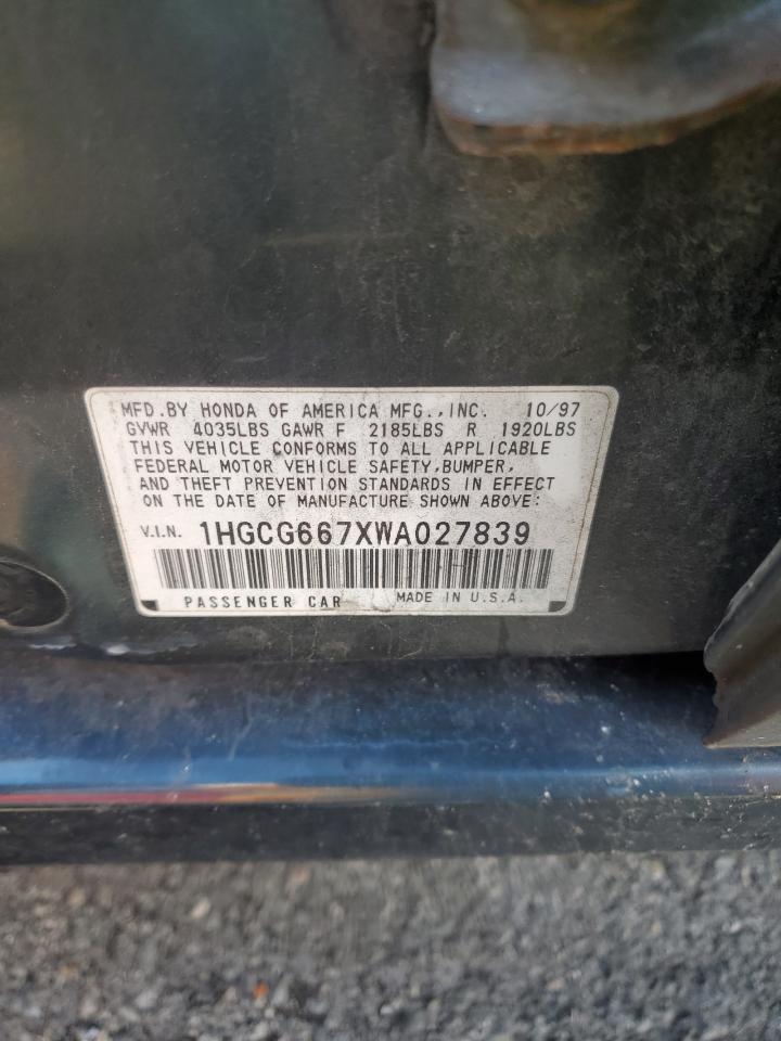 1998 HONDA ACCORD