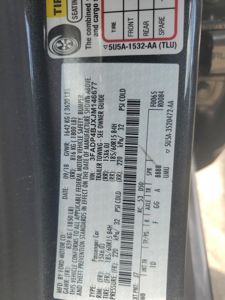 2018 FORD Fiesta