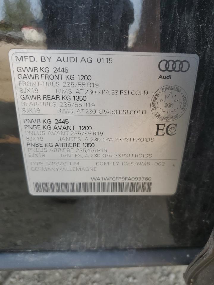 2015 AUDI Q5