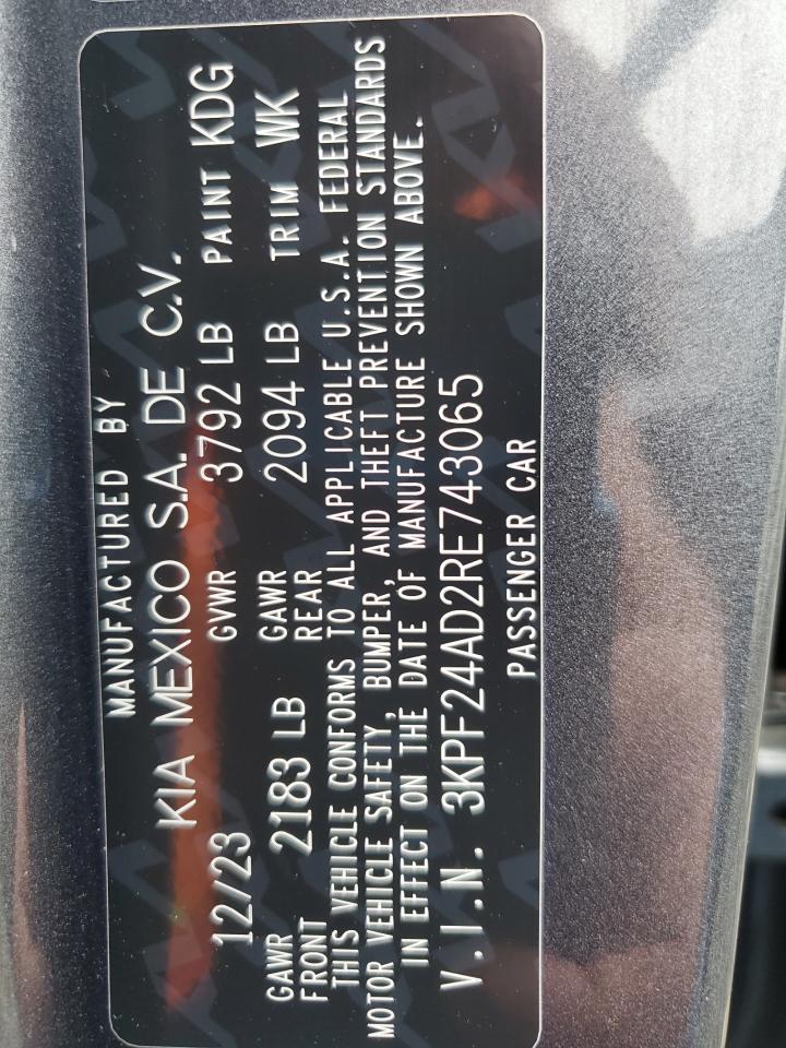 2024 KIA FORTE