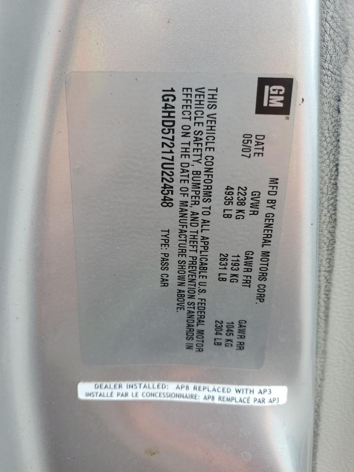 2007 BUICK Lucerne