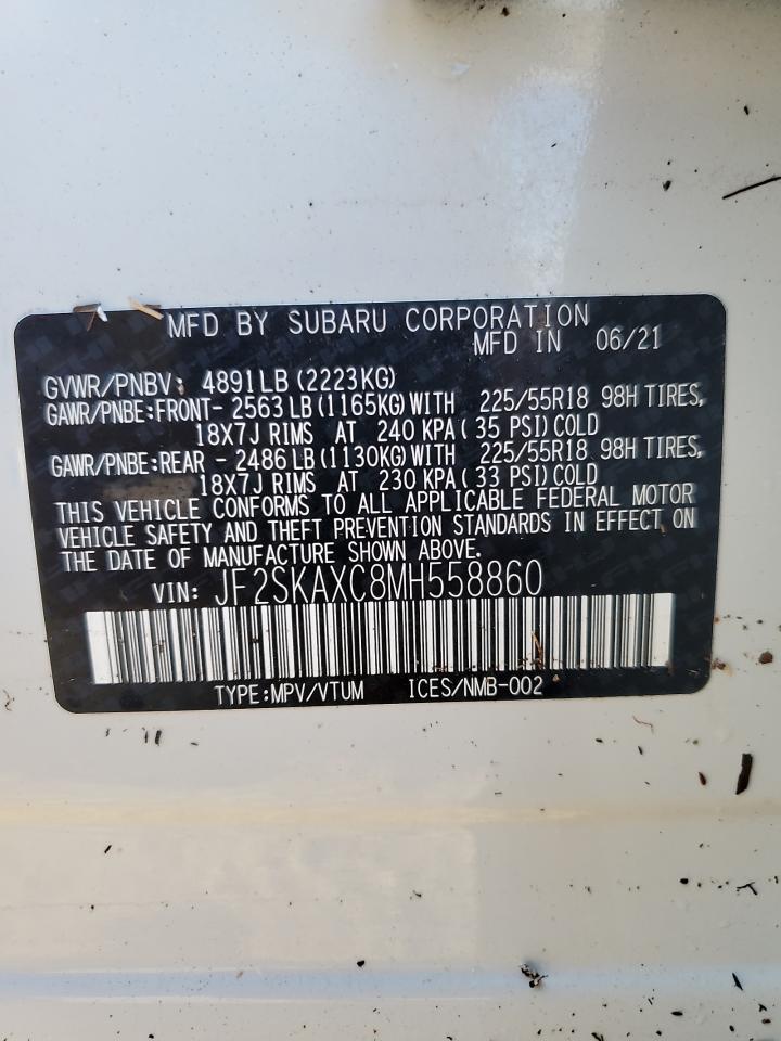 2021 SUBARU FORESTER