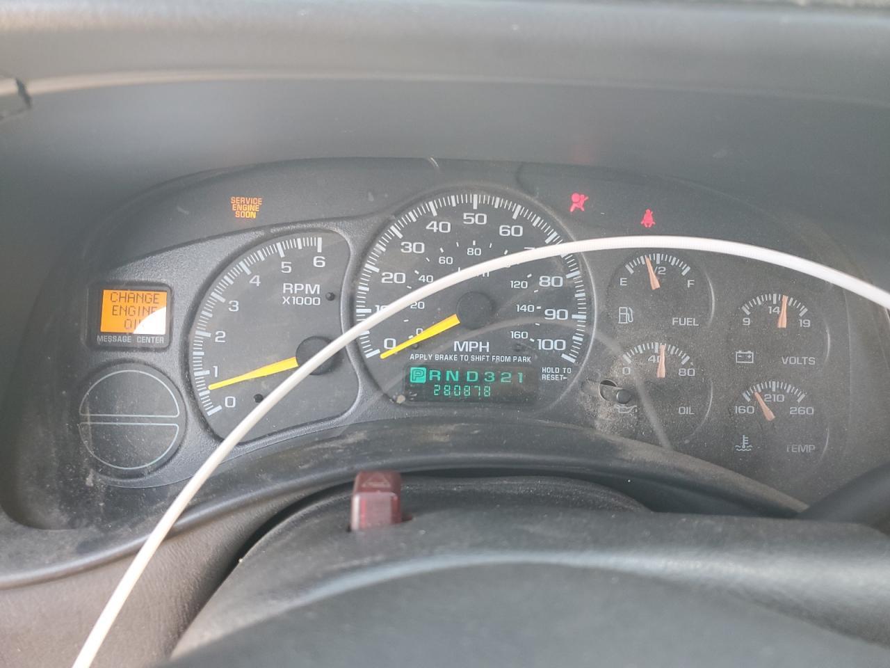 2001 CHEVROLET SILVERADO 1500