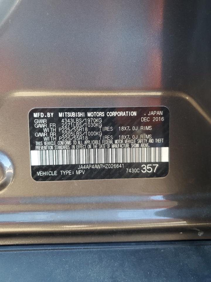 2017 MITSUBISHI outlander