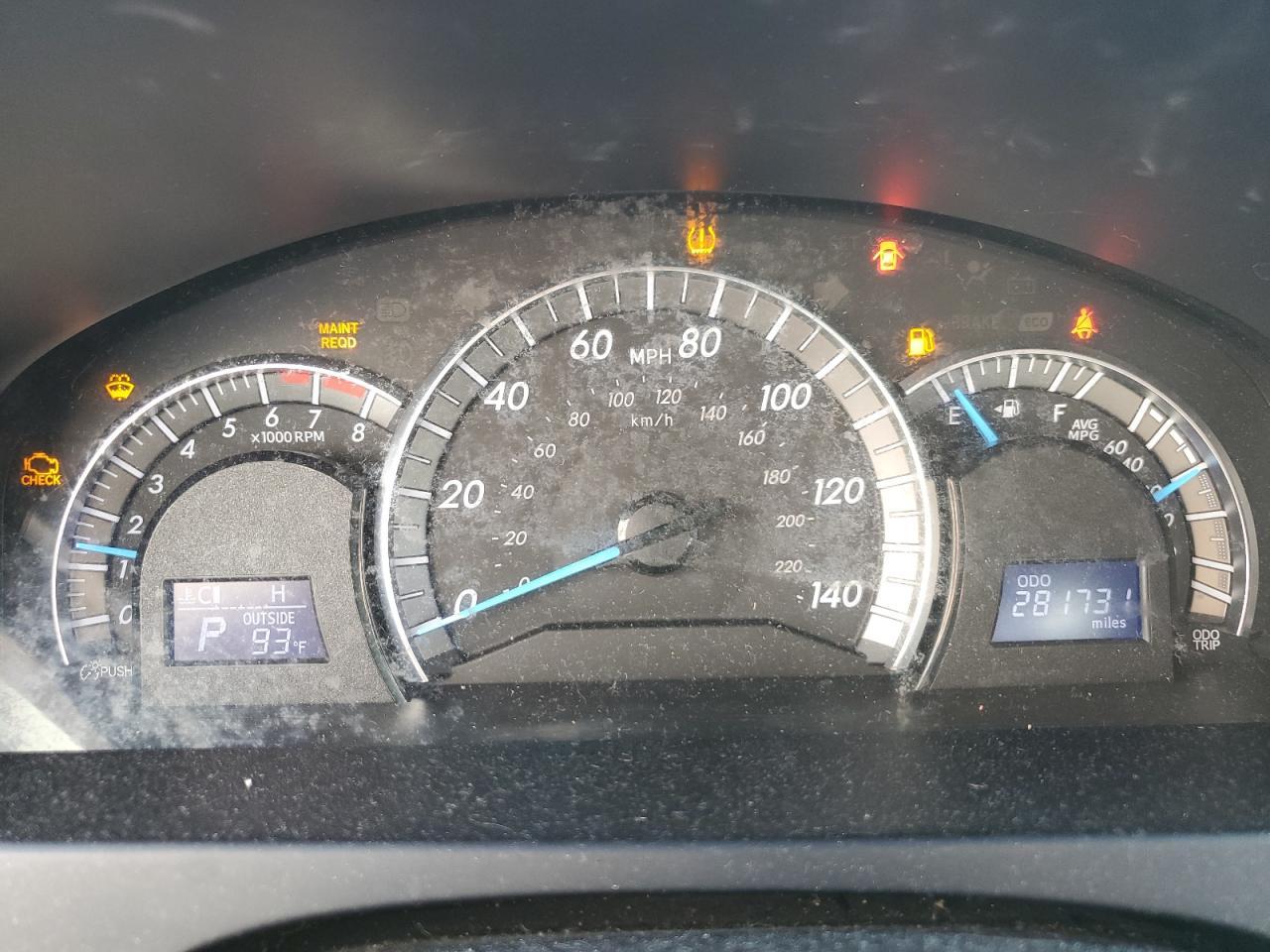 2014 TOYOTA CAMRY