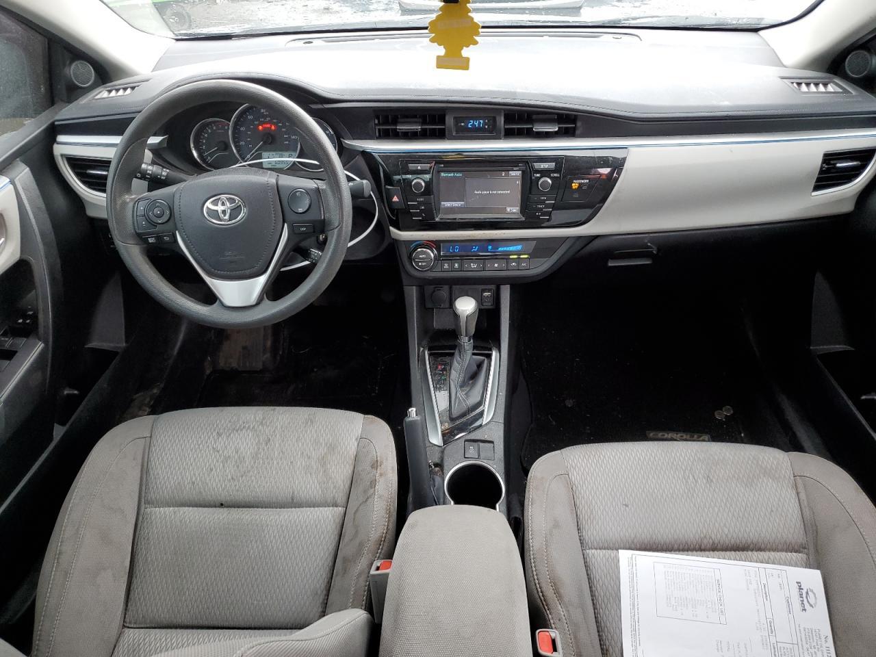 2016 TOYOTA COROLLA