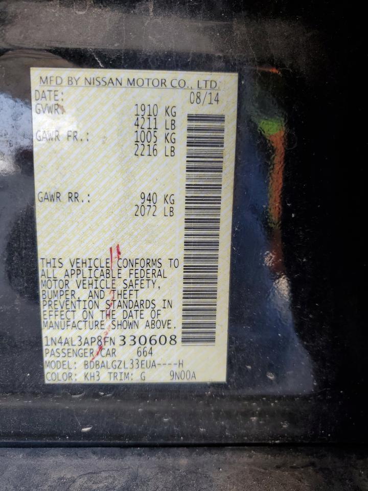 2015 NISSAN ALTIMA