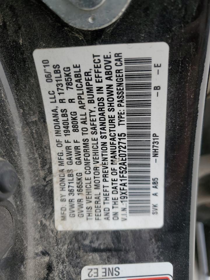 2010 HONDA CIVIC