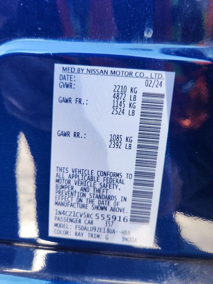 2024 NISSAN LEAF