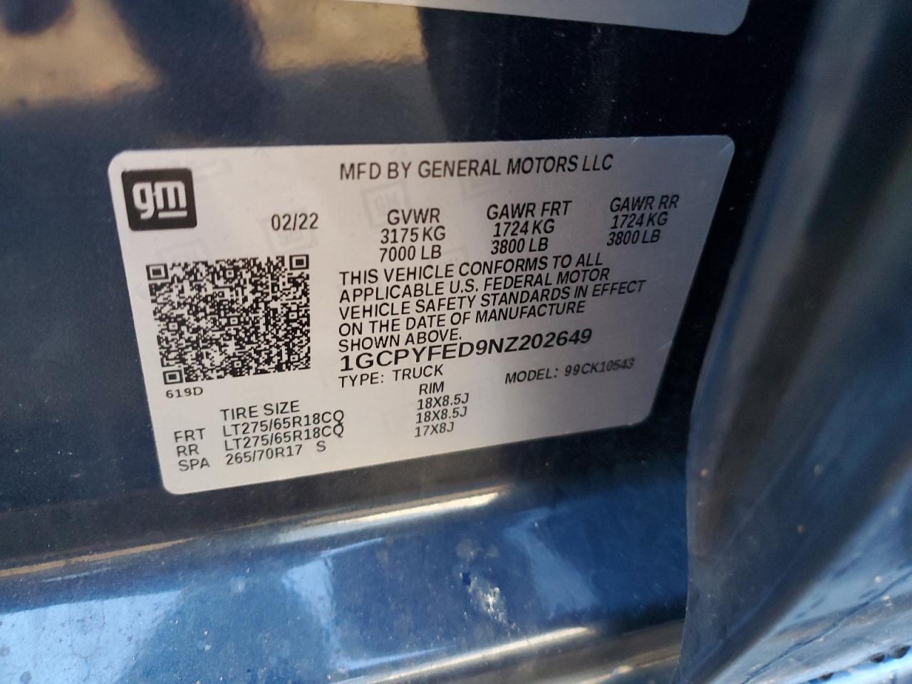 2022 CHEVROLET Silverado
