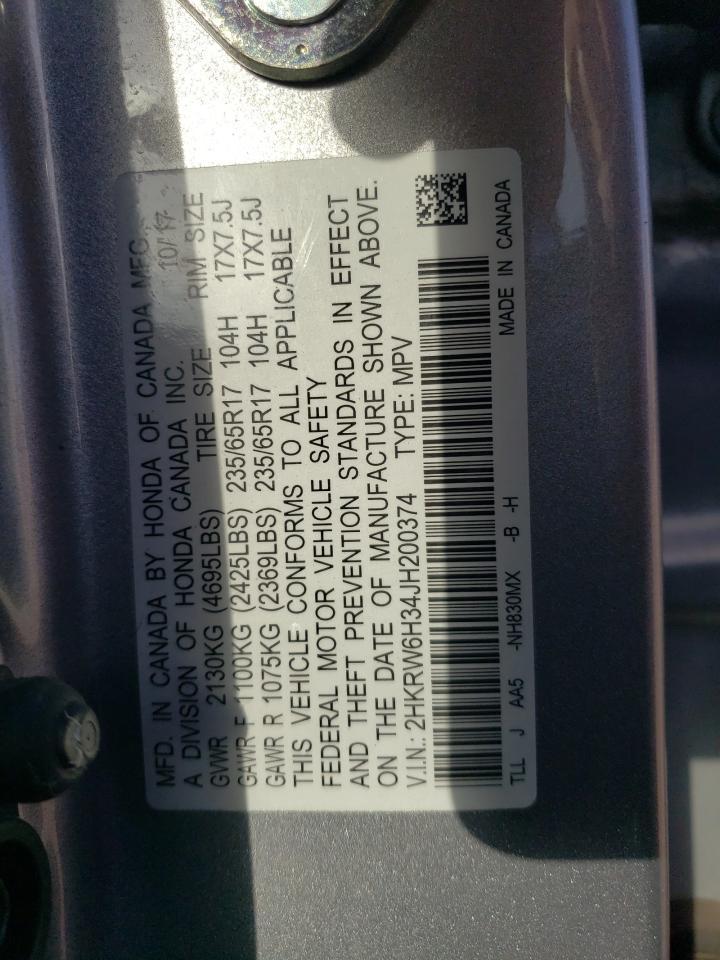 2018 HONDA CR-V