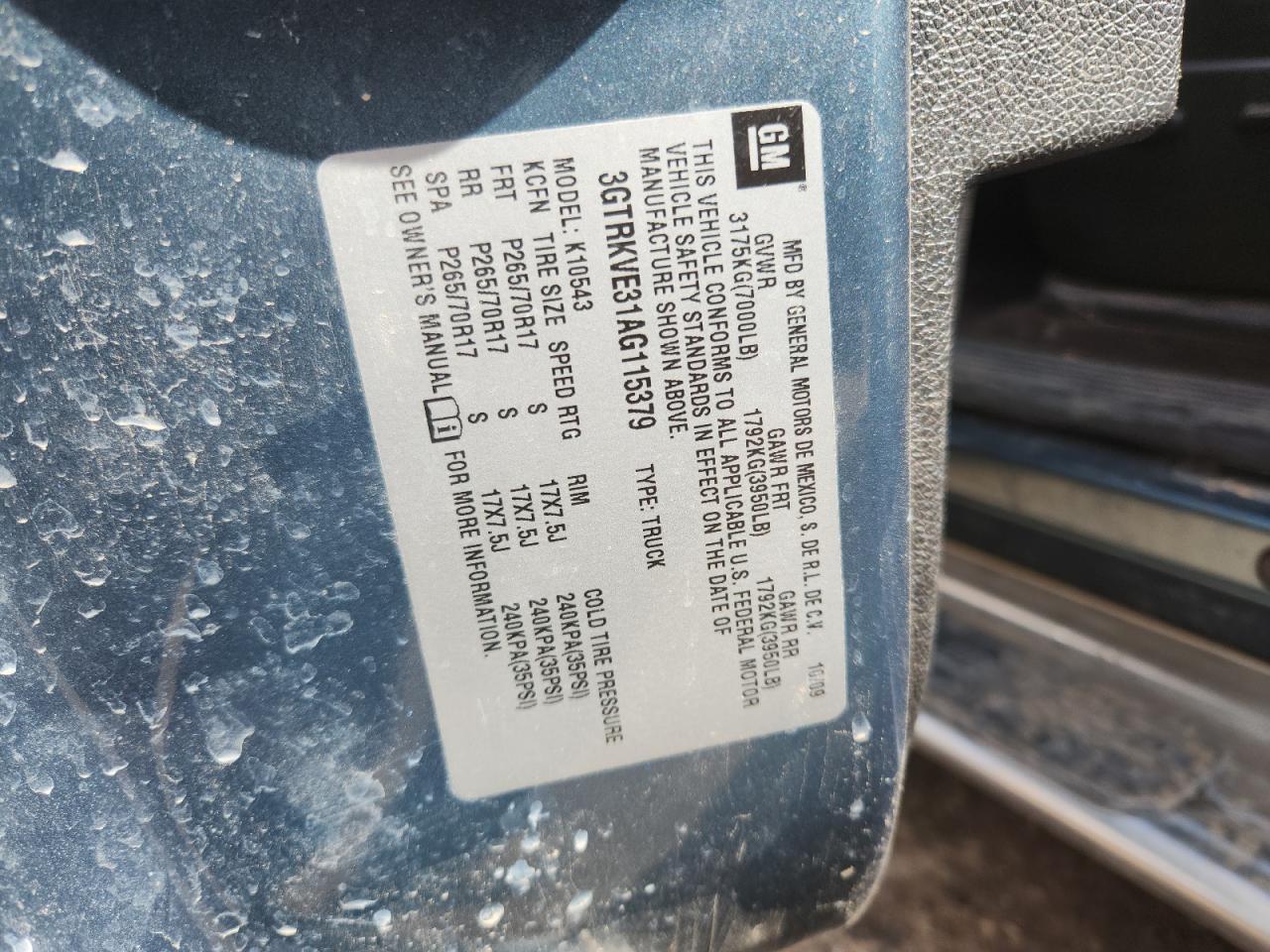 2010 GMC Sierra