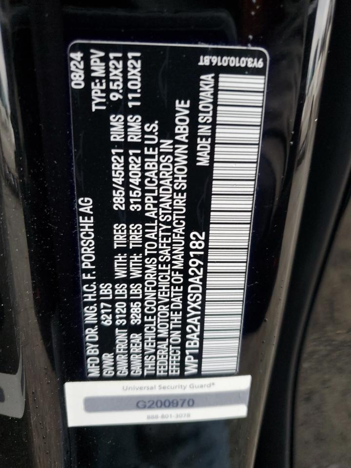 2025 PORSCHE CAYENNE
