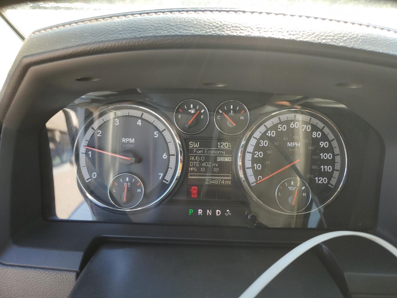 2012 DODGE RAM 1500