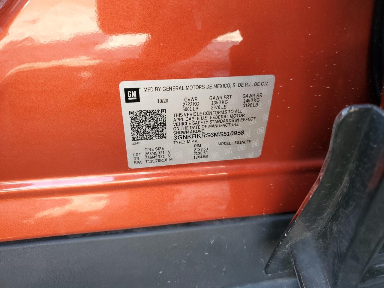 2021 CHEVROLET BLAZER