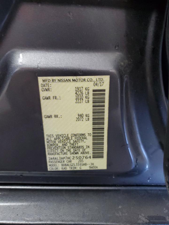 2017 NISSAN ALTIMA