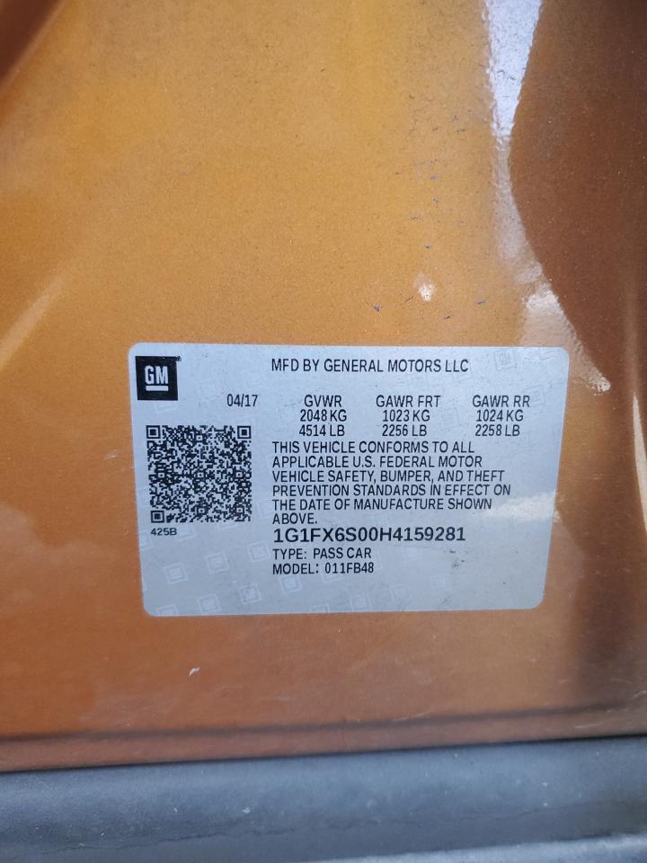 2017 CHEVROLET Bolt EV